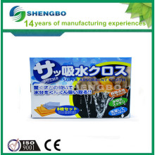 Non-slip microfiber cleaning cloth